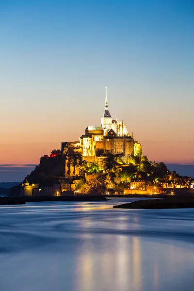 Mont Saint Michele, Francia — Foto de Stock