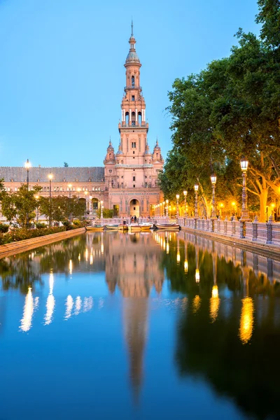Espana plaza sevilla Spanien — Stockfoto