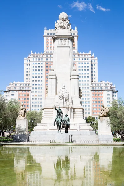 Plaza Espana Madrid — Stock Fotó