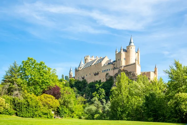 Alcázar van segovia Spanje — Stockfoto