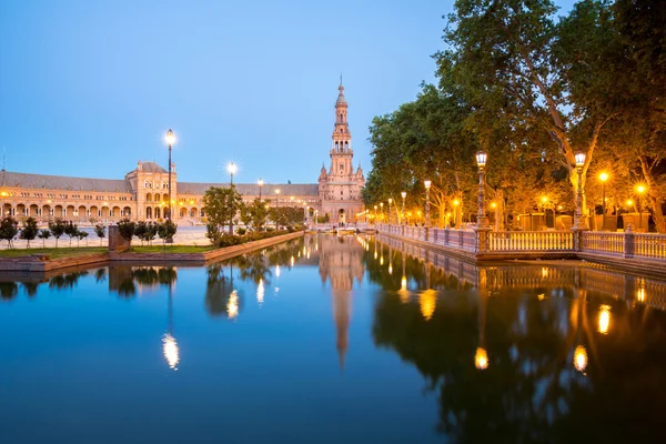 Spaanse vierkante Sevilla — Stockfoto