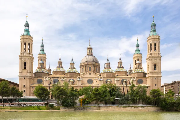 Bazilika, zaragoza, İspanya — Stok fotoğraf