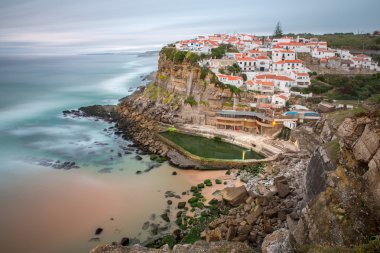 Azenhas do Mar village, Sintra Portugal clipart