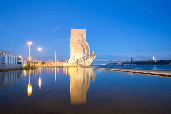 Monument van ontdekkingen Lissabon portugal — Stockfoto