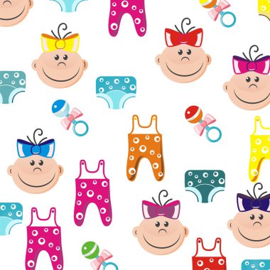 sevimli çizgi çocuk çerçeve