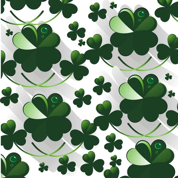 Saint Patrick 's Day nahtloser Hintergrund — Stockvektor