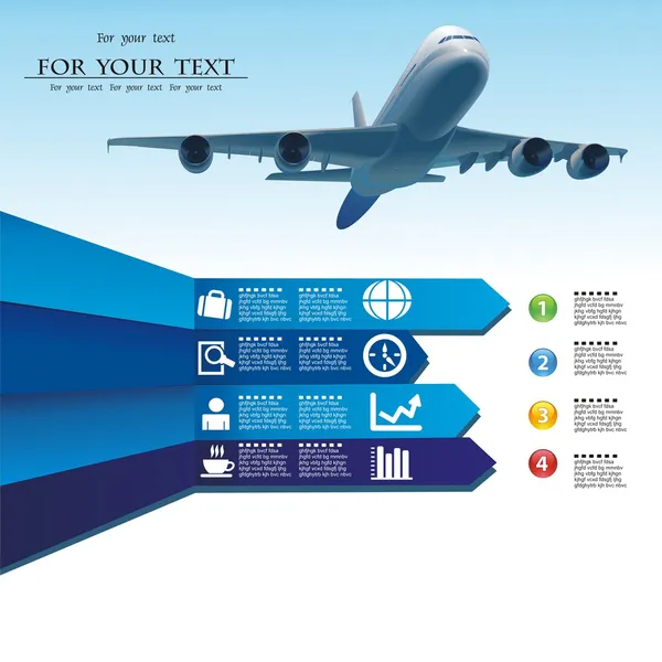 bir izleme semboller turizmin dünya turu rüya yönüne uçan uçak