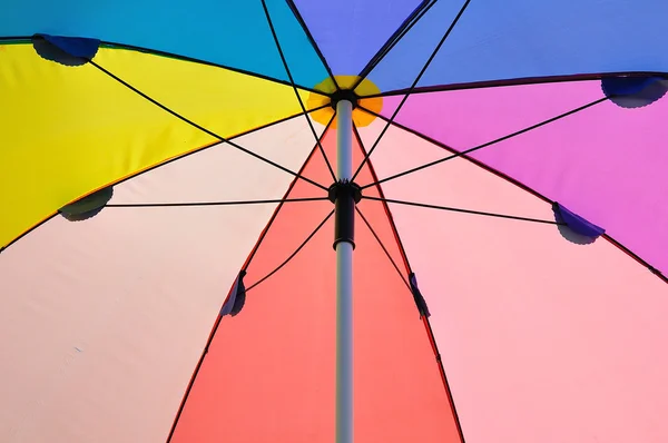 Multicolored umbrella — Stock Photo, Image