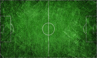 dokulu arka plan futbol için grunge