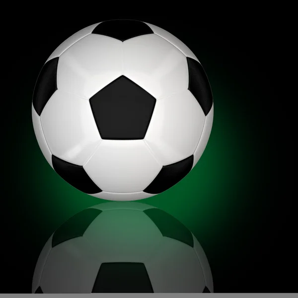 3D fotbal — Stock fotografie