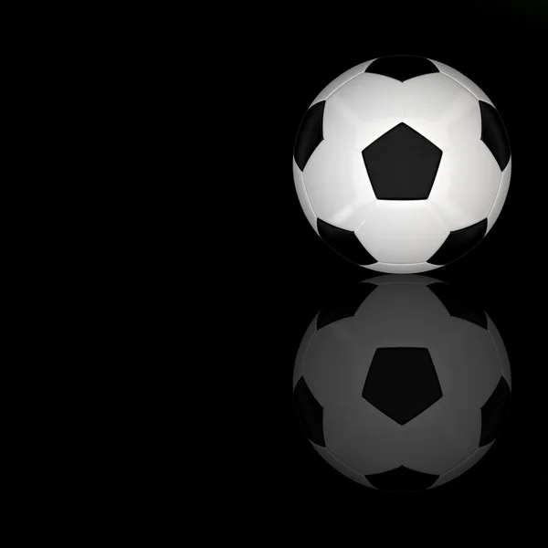 3D fotbal — Stock fotografie