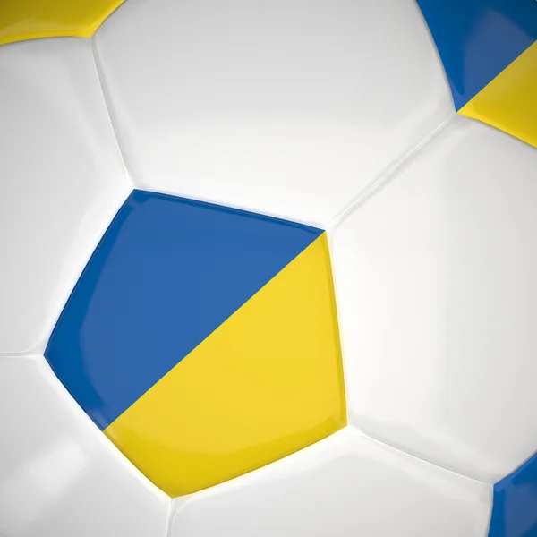 3D ποδοσφαίρου — Φωτογραφία Αρχείου