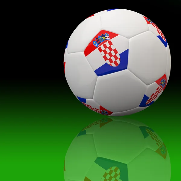 3D fotbal — Stock fotografie