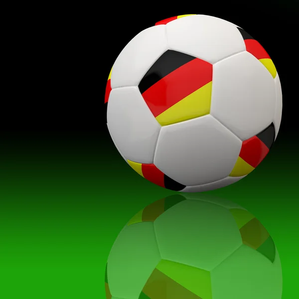 3D fotbal — Stock fotografie