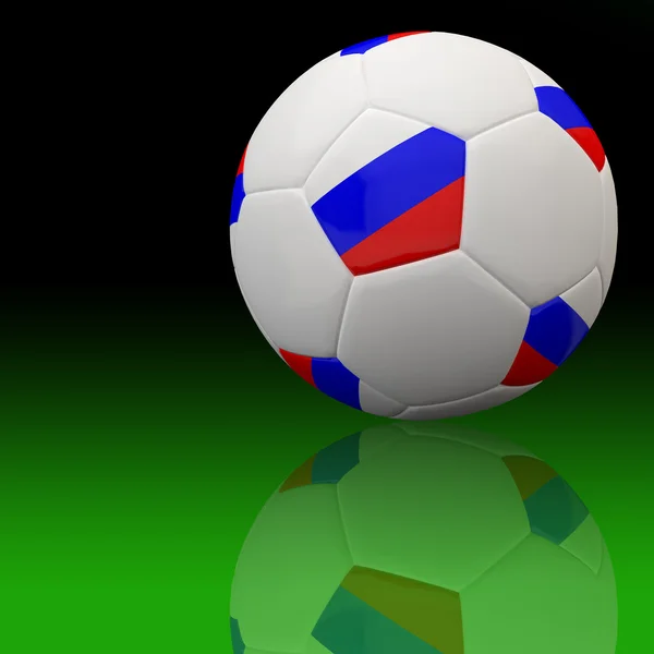 3D futbol — Stok fotoğraf