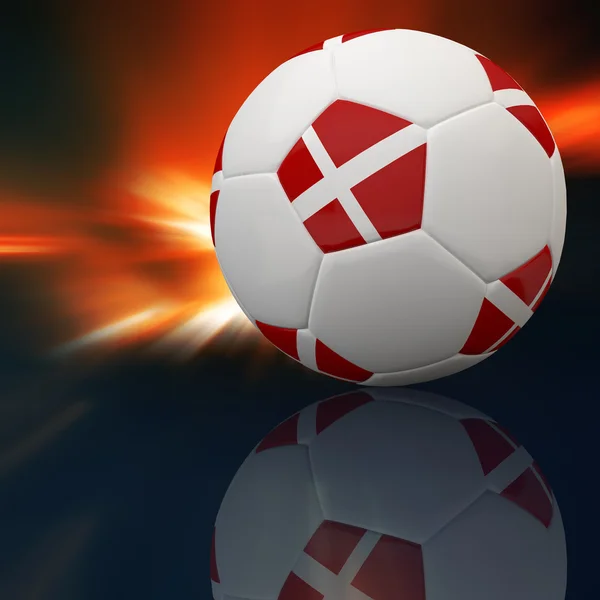 3D футбол — стоковое фото