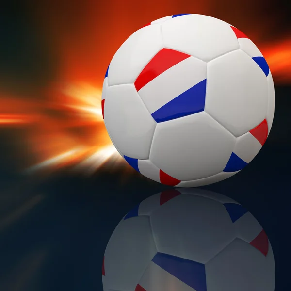 3D fotbal — Stock fotografie