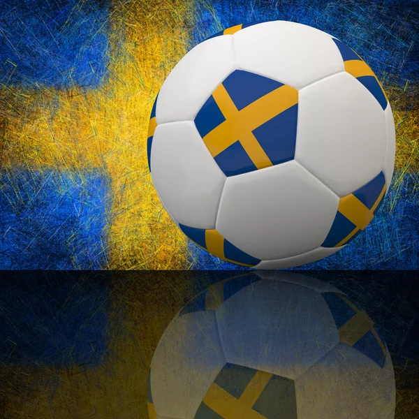 3D-fotboll — Stockfoto