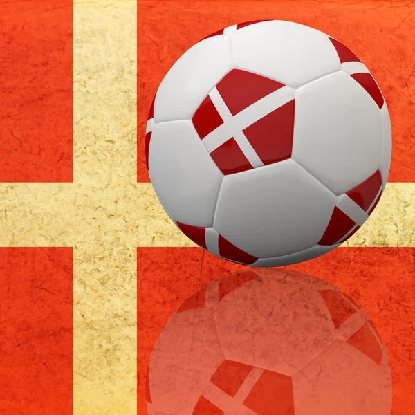 3D-fotboll — Stockfoto