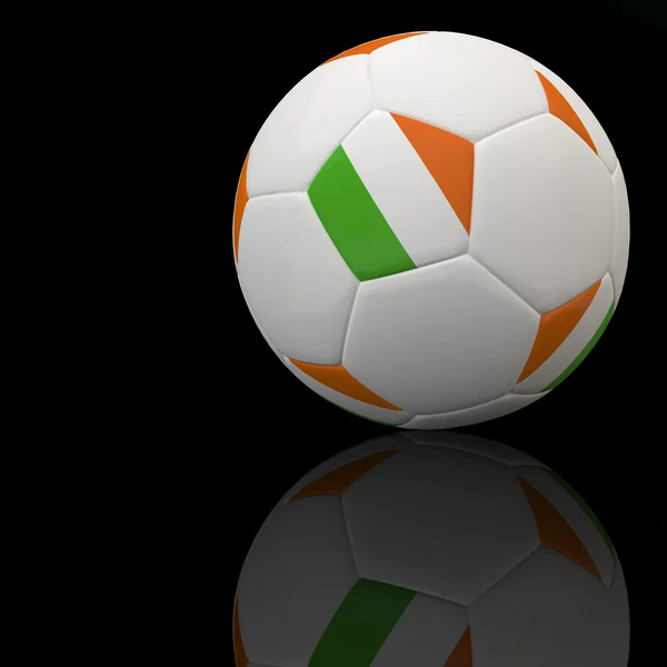 3D fotbal — Stock fotografie