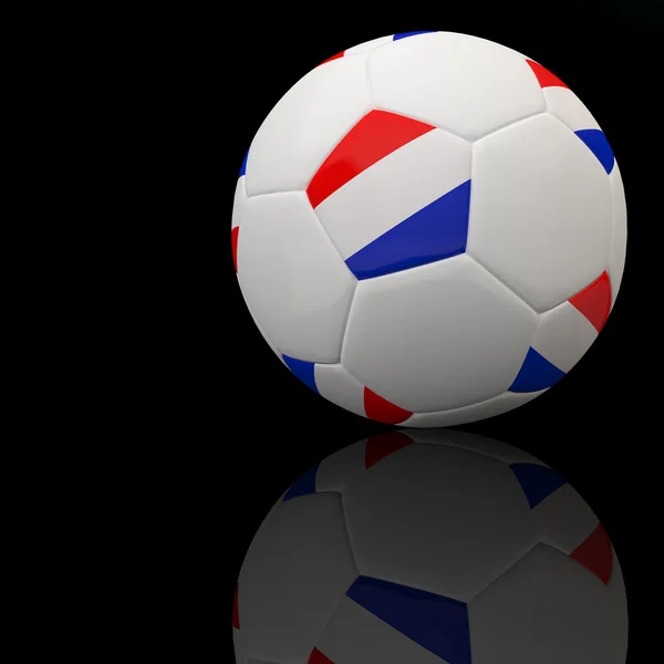 3D-fotboll — Stockfoto