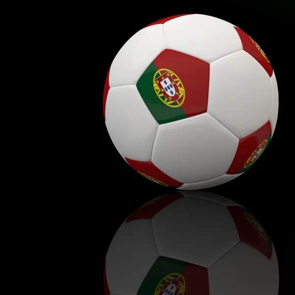 3D fotbal — Stock fotografie