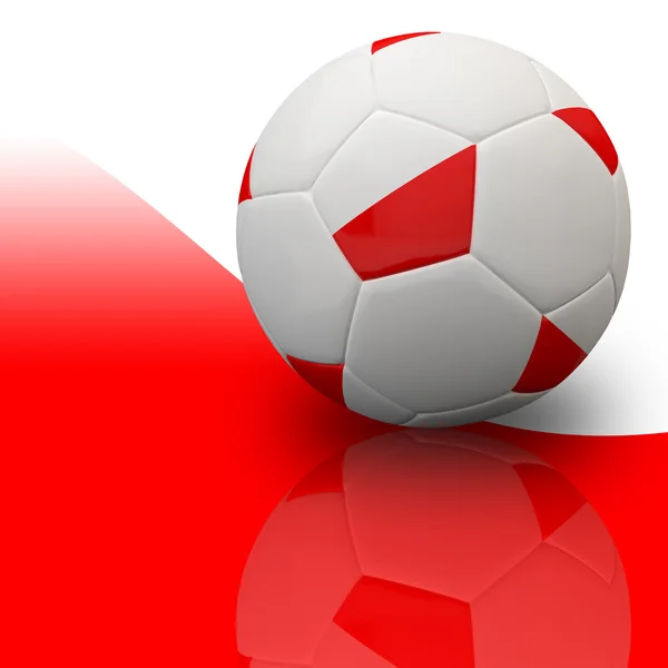 Calcio 3d — Foto Stock