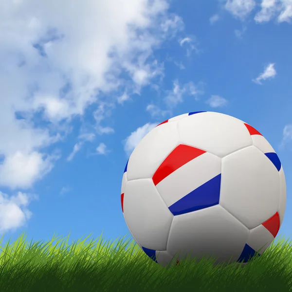 3D labdarúgó — Stock Fotó