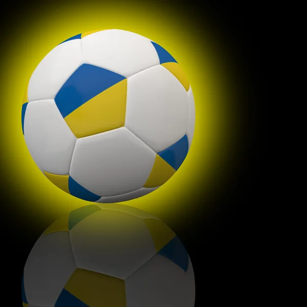 3D ποδοσφαίρου — Φωτογραφία Αρχείου