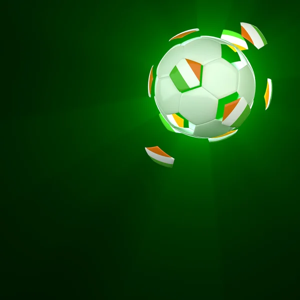 3d Football — Stock Photo, Image