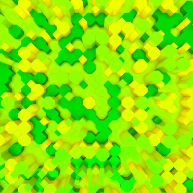 soyut küpleri arka plan görüntüsünü