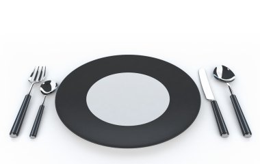 tabak 3d çizim ile yer ayarı