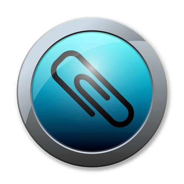 Negócio ícone de botton no fundo branco — Fotografia de Stock
