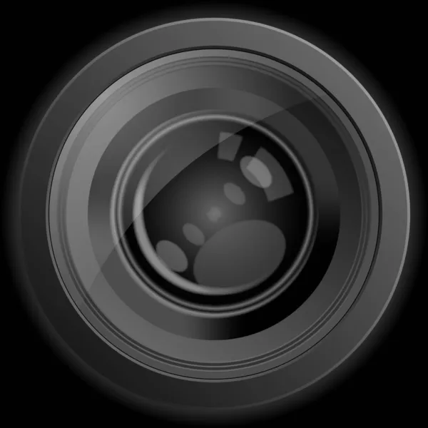 Camera photo lens illustration. — Zdjęcie stockowe