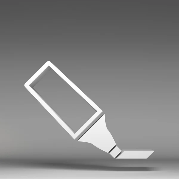 3d marker icon — Stock Photo, Image