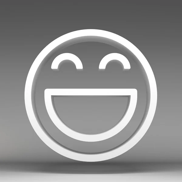 3d of characters emoticons — Stock Photo, Image