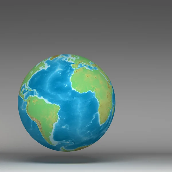 Monde 3D globe — Photo