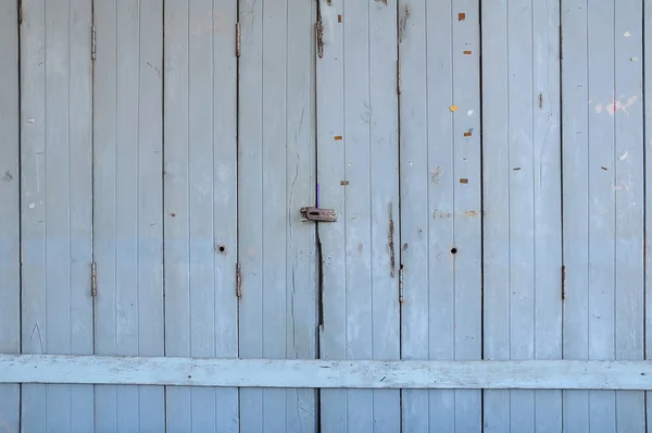 Vista frontal de puerta de madera vieja — Foto de Stock