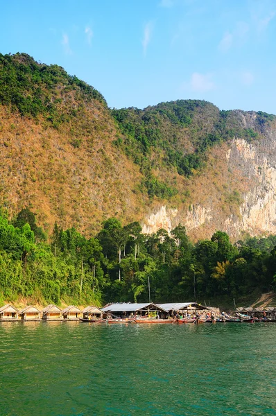 Ratchaprapa dam, khao sok, Thajsko — Stock fotografie