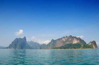 ratchaprapa Barajı, Görünüm noktası yatay görünüm.