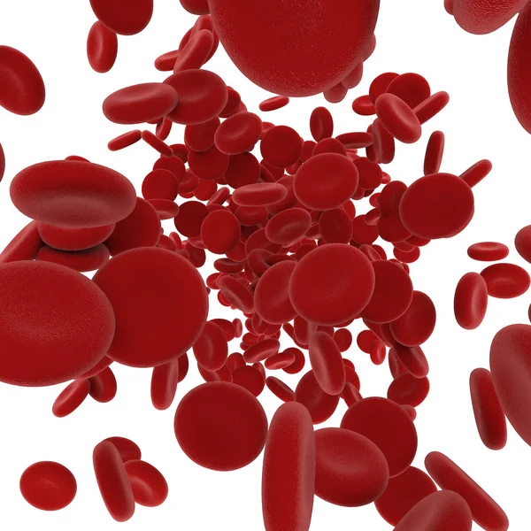 Corriente de células sanguíneas —  Fotos de Stock