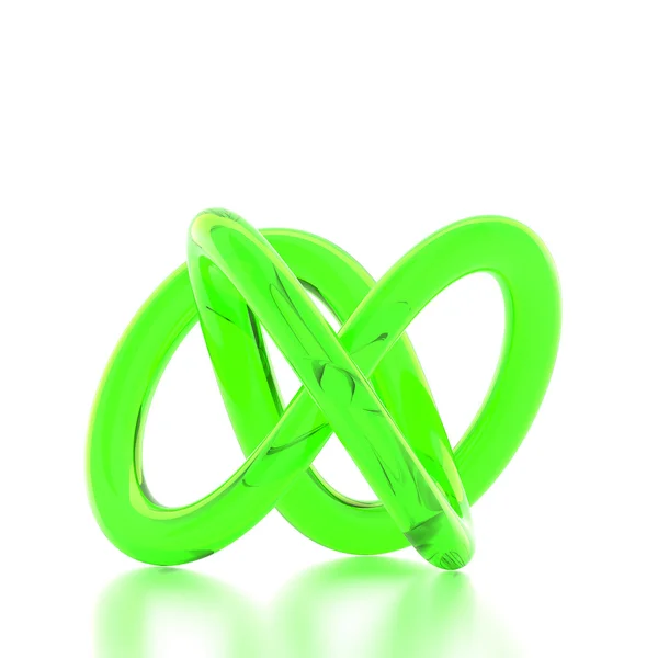 3D rendering abstract knot — Stock Photo, Image