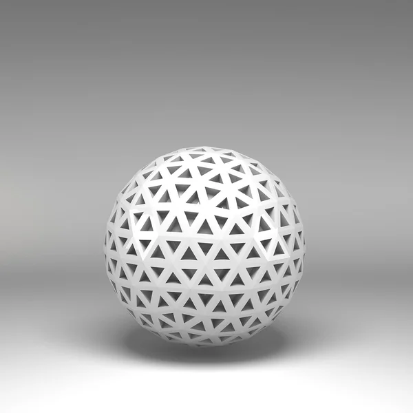 3D Illustration grundlegende geometrische Formen — Stockfoto