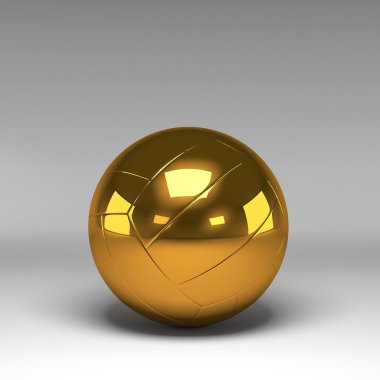 3d Voleybol izole