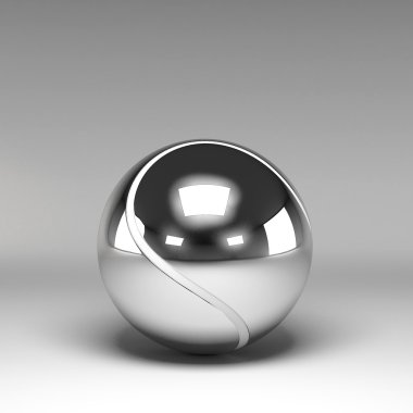 izole 3d tenis topu