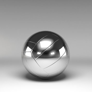3d Voleybol izole