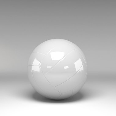 3d Voleybol izole