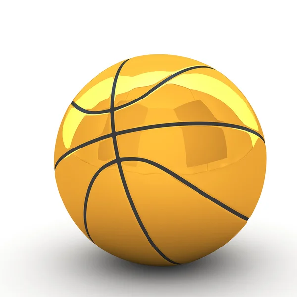 Basketbal 3D — Stock fotografie
