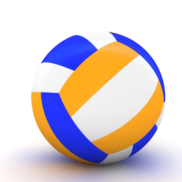 Volleyball 3D isolé — Photo