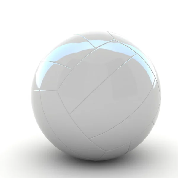 3D-Volleyball isoliert — Stockfoto